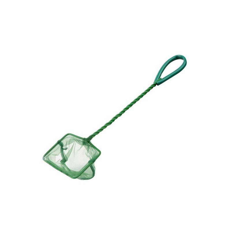 FISH NET w/Green HANDLE 130 x 100mm (size 5)