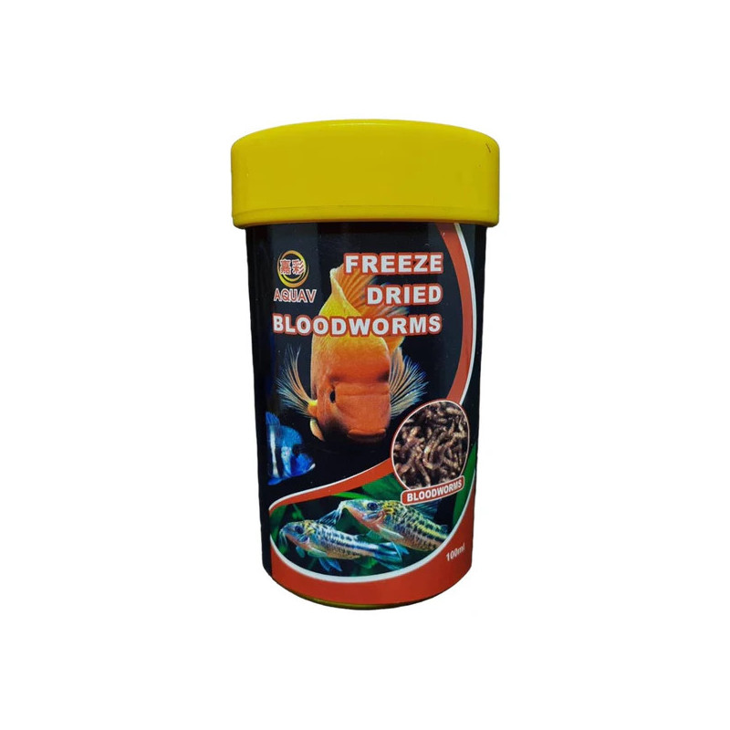 AQUAV Freeze Dried Bloodworms